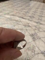 gümüş kişi üzükleri: Üzük, Gümüş, Əqiq — 3