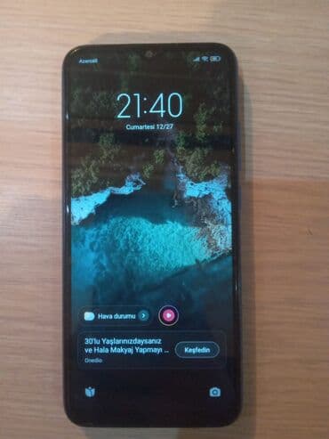 işlənmiş radiator: Redmi 9a mavi rəng, sensor -32gb 2ram - 2 sim kartlı - 32mp kamera — 4