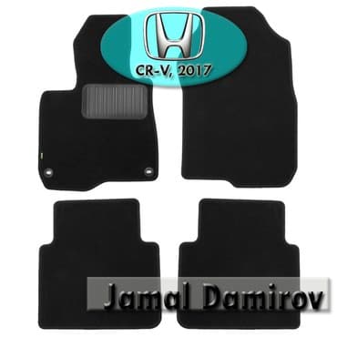 антискользящие коврики: Honda CR-V 2017 üçün kovrolit ayaqaltilar. Коврики для Honda CR-V — 1