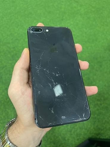 playsation 4: IPhone 8 Plus, 64 GB, Space Gray, Barmaq izi, Simsiz şarj — 2