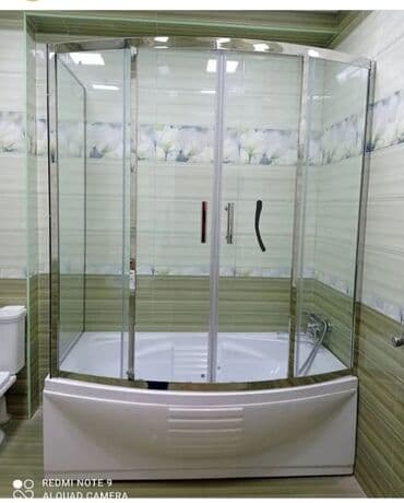 hamam ucun duş kabinleri: Yeni Arakəsmə, Düzbucaqlı, Pulsuz çatdırılma — 21