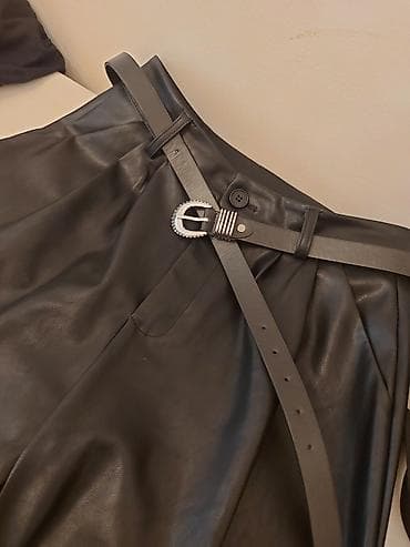 Deri şalvar.L razmer .enli balağı olanlardandir.fabriçni — 2