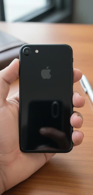 telefonlar mingəçevir: IPhone 7, 128 GB, Jet Black, Barmaq izi — 1