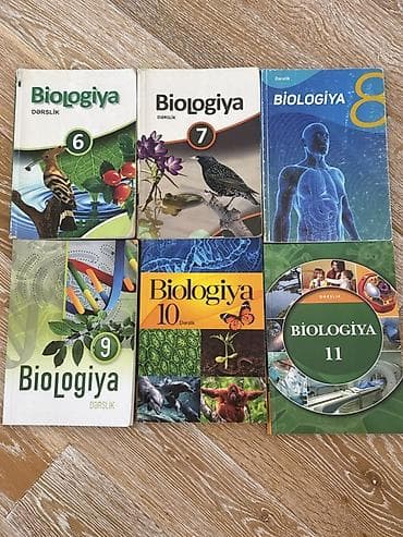 bas gitara: Məhsul: Biologiya dərslikləri dəsti Tərkib: - Biologiya 6 – dərslik - — 1