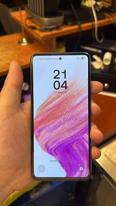 samsung a53 telefon: Samsung Galaxy A53 5G, 128 GB, rəng - Qara — 3