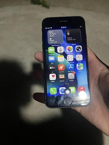 apple plata: IPhone SE 2020, 64 GB, Jet Black, Barmaq izi — 3