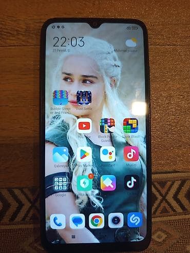 orginal ayfon zengi: Redmi 10A, 128 GB, rəng - Qara — 1