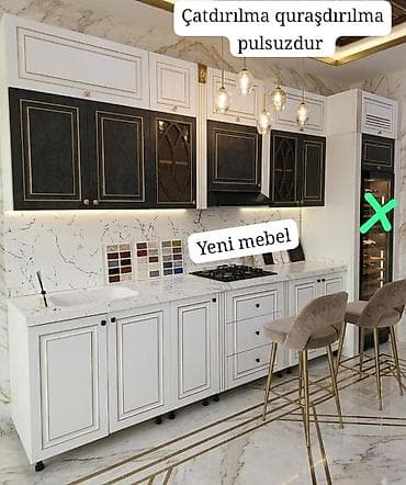 Yeni Mətbəx mebeli 2490 azn Üsdü tökmə mərməri+sineliy mermerle ve lalafo.az -da Yeni Mətbəx mebeli 2490 azn Üsdü tökmə mərməri+sineliy mermerle ve