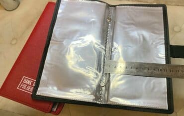 Qab-qacaq və mətbəx ləvazimatları: Bank Deposit Folder – bank kitabçaları, qəbzlər, kartlar və sənədlər — 2