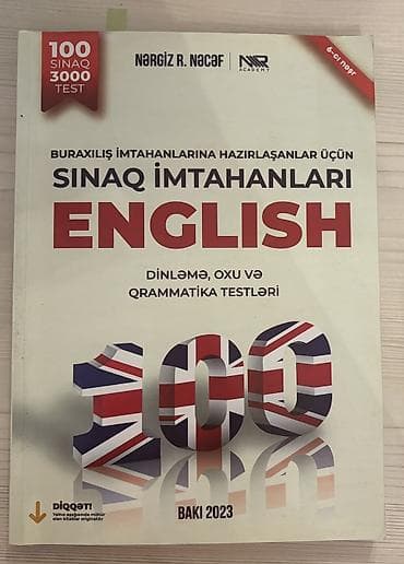 bas gitara: Məhsul: “Sınaq İmtahanları – English” test toplusu Xüsusiyyətlər: - — 1