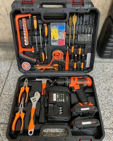 elektrikli bağ qaycısı: Drel nabor
Drel — 1