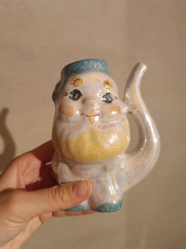 su bakları: Rəng - Bej, Keramika, 1, 1 l, Rusiya — 1