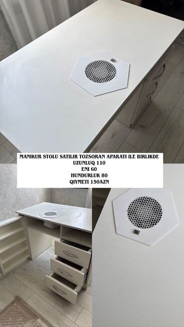 transformer masa: Düz masa, Siyirməli, Polkalı, Sadə laminat, Kredit yoxdur — 1