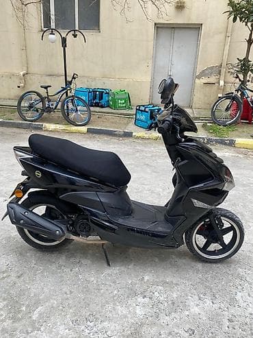 maşım: Skuter – şəhər daxili rahat və qənaətcil hərəkət üçün - Rəng: qara — 5