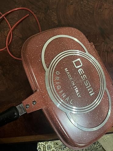 Termoqablar: Tava, rəng - Qəhvəyi, Alüminium, İtaliya — 1