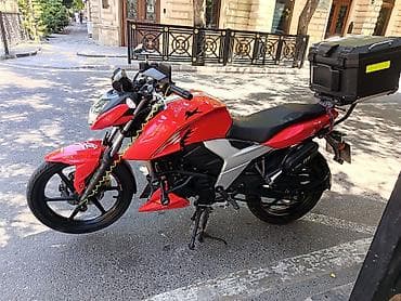mopedler kreditle: - tvs apach, 160 sm3, 2024 il, 65000 km — 4