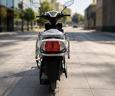 mopet elektrik: Kredit var Tam elektrikli şəhər mopedı - 100% elektriklə işləyir – — 5