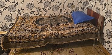 Təknəfərlik çarpayı, Matras ilə, Siyirməsiz lalafo.az -da Təknəfərlik çarpayı, Matras ilə, Siyirməsiz