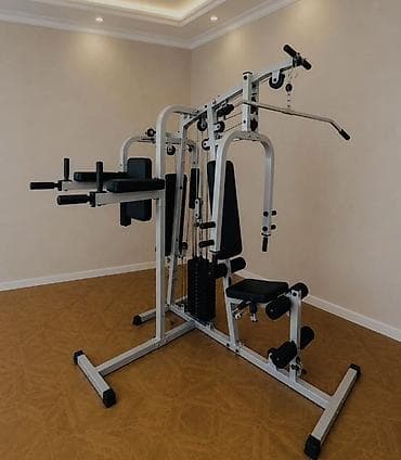 Çoxfunksiyalı güc trenajoru – ev və kiçik zal üçün komple universal — 2