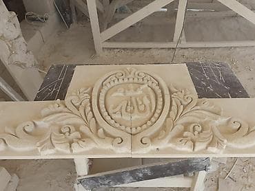 sekiller cekmek: Açıq bej rəngli daş plitələr hər növ tikinti və təmir işləri üçün — 9