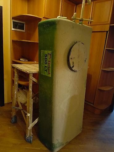 Bak, Plastik, 500 l l, İşlənmiş, Ünvandan götürmə