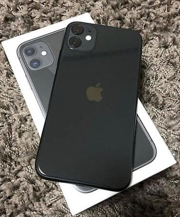 IPhone 11, 64 GB, Qara, Face ID lalafo.az -da IPhone 11, 64 GB, Qara, Face ID