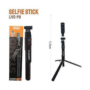 PLOKAMA LIVE-P9 Selfie Stick və Tripod - 2-si 1-də dizayn: selfi — 3