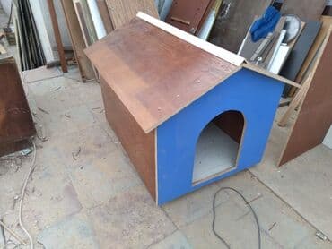 goyərcin yuvaları: Rəngli taxta heyvan evi/budaq evciyi - Material: taxta konstruksiya — 15