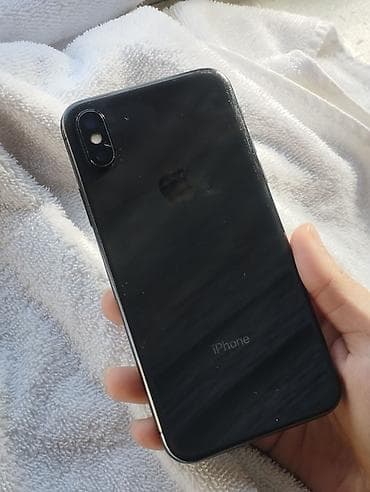 IPhone X, 64 GB, Qara, Face ID