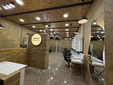 фанера осб: Gözəllik salonu üçün tam təchiz olunmuş geniş sahə - Interyer: Kərpic — 15