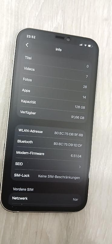 wahl fen: IPhone 12, 128 GB, Qara — 4