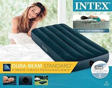 tək nəfərlik matras: Hava doseyi intex İntex Yeni mallar 1 neferlik matras Nasoslar elave — 3