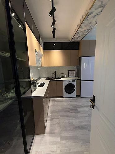 Mənzillərin satışı: 1 otaqlı mənzil – studio tipli zal + mətbəx, ayrıca yataq otağı, gələn — 2