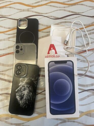 iphone 12 azn: IPhone 12, 128 GB, Qara, Face ID, Sənədlərlə — 2