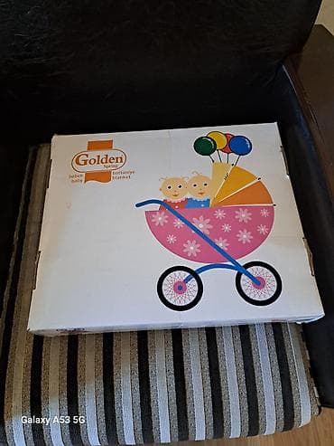 Uşaq örtüyü. Beşik,kolyaska və uşağı bükmək üçün.Çox az və səliqəli