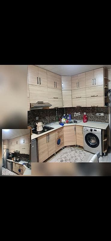 Sifarişlə mətbəx dəsti, MDF, Kredit yoxdur