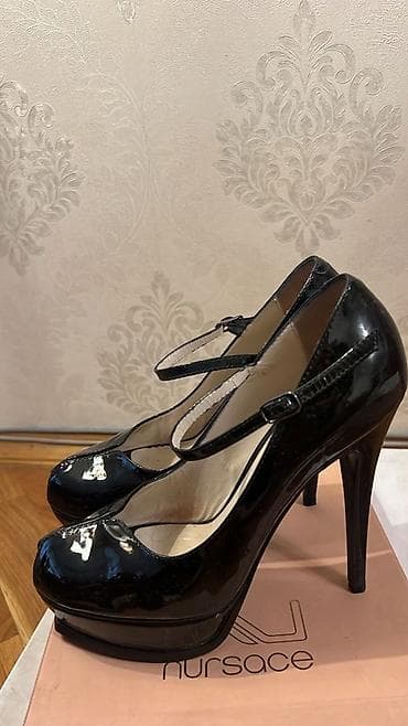 Qadın ayaqqabıları: Nursace qadın ayaqqabısı 39 ölcu Bir defe de geyinilmeyibalici eline — 3