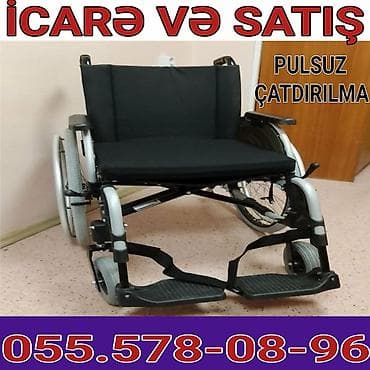 Manual əlil arabası – icarə və satış - Yüngül və möhkəm alüminium