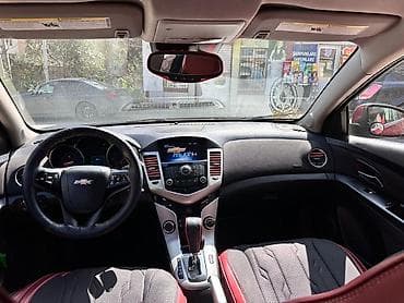 masin satisi: Chevrolet Cruze sedan - Kuzov: sedan, bordo rəng - Mühərrik: benzin — 7