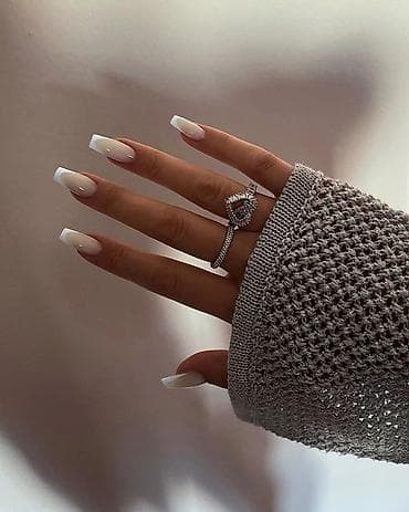 Avto xidmətlər: Xidmət: Fransız manikürü (gel/şellak) Təsvir: - Klassik fransız — 1