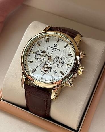 kişi aksessuarları: Yeni, Qol saatı, Patek Phillipe, rəng - Qara — 5