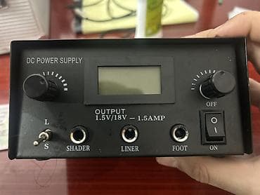 aksa generator: Tatuaj üçün tam avadanlıq dəsti Tərkib: - 2 ədəd bobin tipli tatu — 4