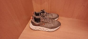 qaçış ayaqqabısı: Məhsul: Lumberjack idman ayaqqabısı - Rəng: Boz (narıncı detallarla) — 2