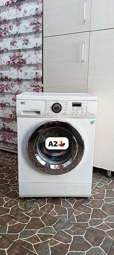 Paltaryuyan maşın LG, 6 kq, Avtomat, Qurutmasız, Kredit yoxdur — 1