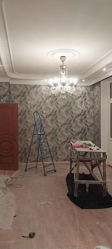 qara sacda refle: Təmir işlərini görürəm . məsuliyyətli və keyfiyyətli şəkildə — 2