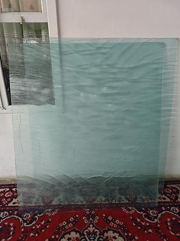 İşlənmiş Pəncərə şüşəsi, Еni: 150 sm, Uzunluğu: 150 sm