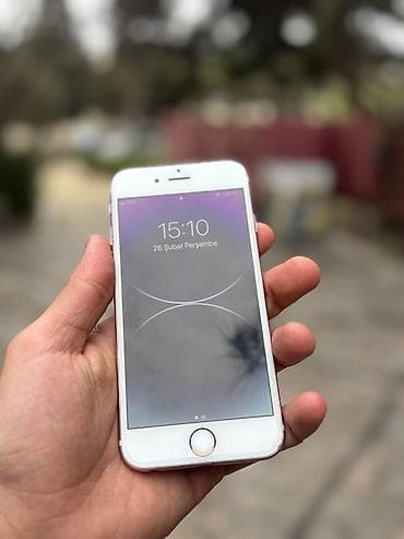 IPhone 6s, 32 GB, Rose Gold, Barmaq izi