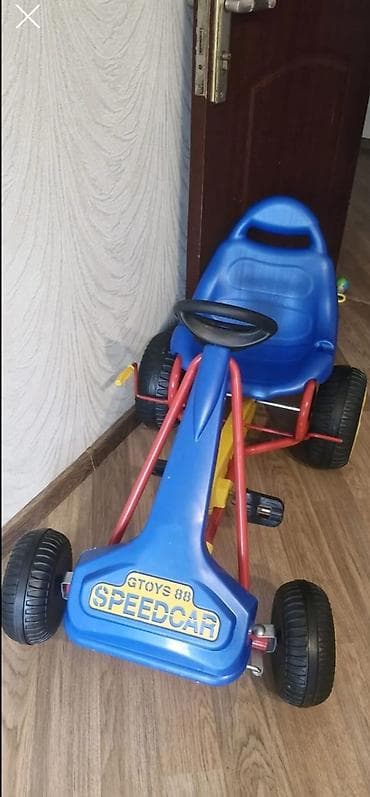 Uşaq pedal maşını – GTOYS 88 SPEEDCAR - Rənglər: mavi korpus və at lalafo.az Uşaq pedal maşını – GTOYS 88 SPEEDCAR - Rənglər: mavi korpus və