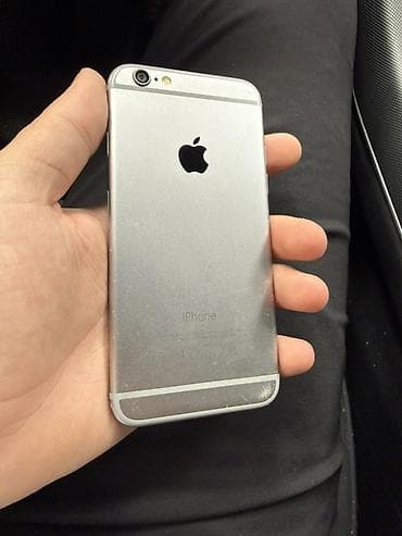 IPhone 6, 16 GB, Space Gray, Barmaq izi — 2