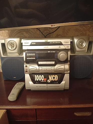 panasonic vk 750: JVC MX-J170V kompakt musiqi sistemi - 3-CD çalıcı: CD1/CD2/CD3 — 2